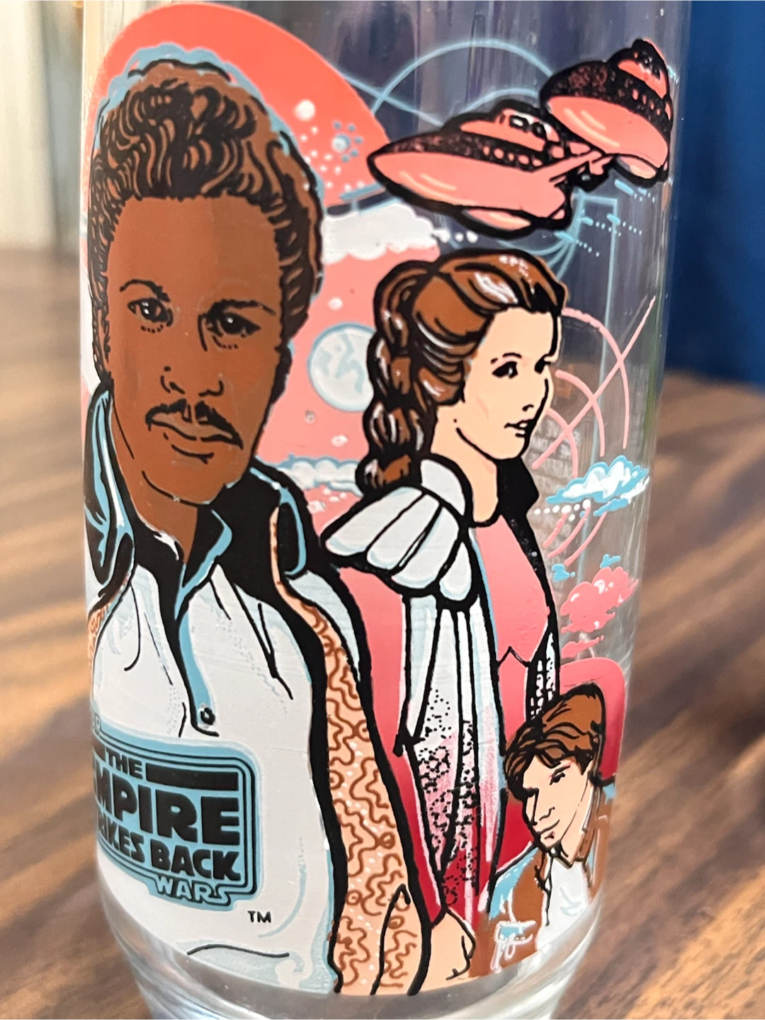 Vintage Burger King Star Wars - the Empire strikes back Glasses - photo 4