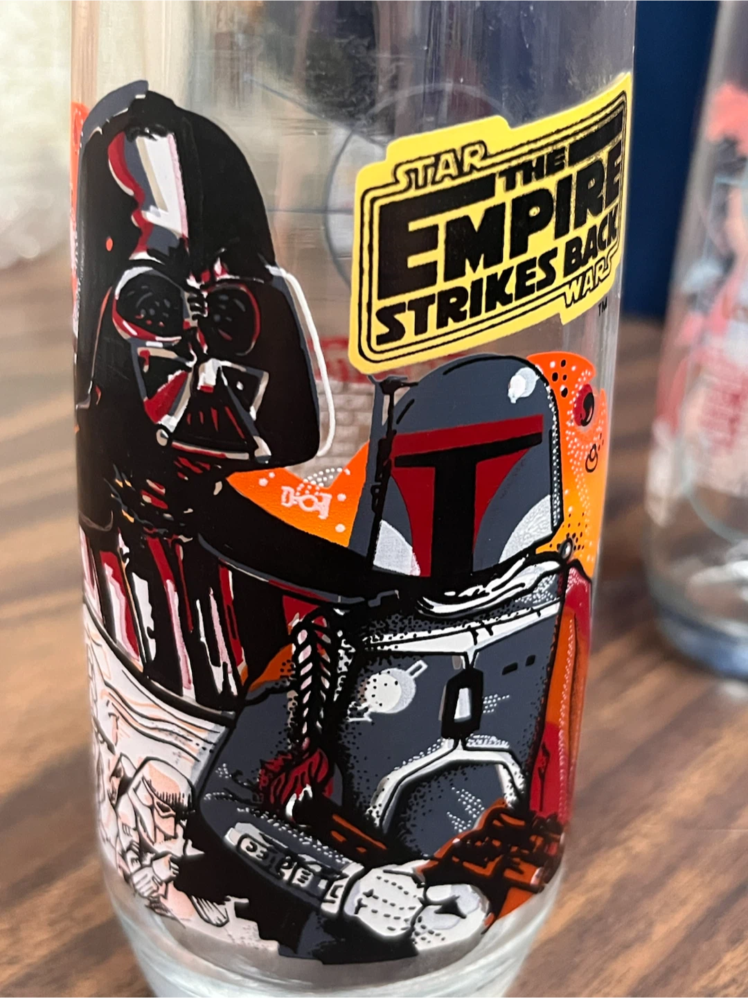 Vintage Burger King Star Wars - the Empire strikes back Glasses - photo 5