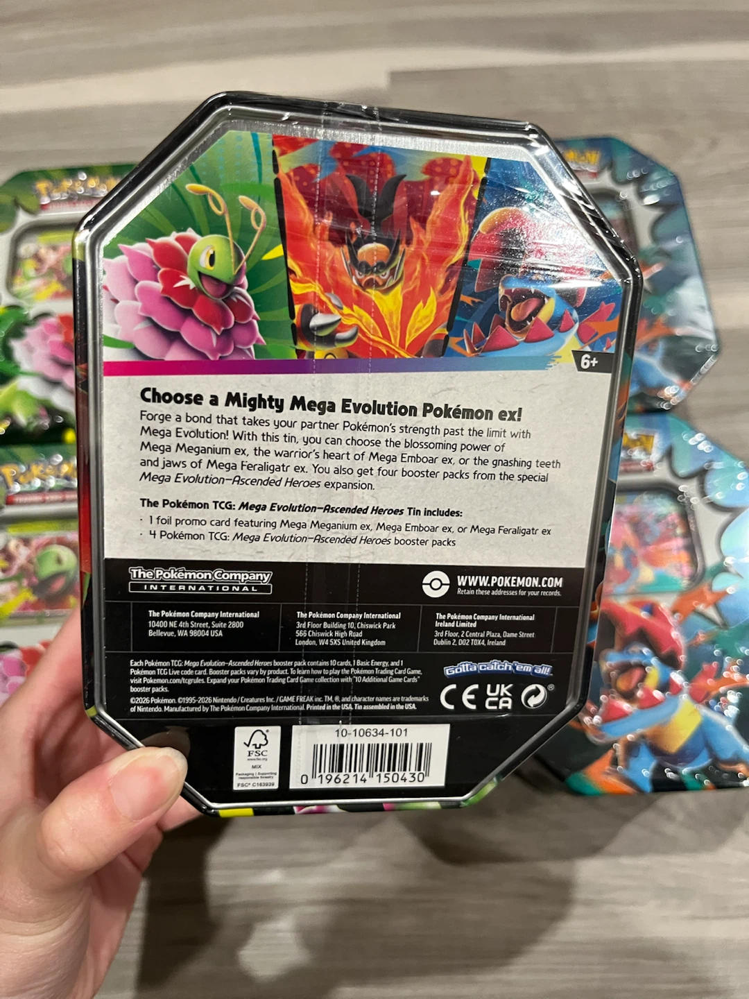 Pokémon Ascended Heroes Tin - photo 3