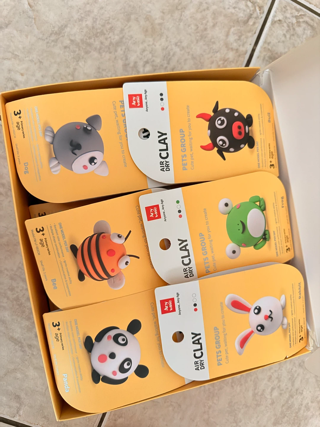 Any Wise Air Dry Clay Pets Group Kit - photo 2