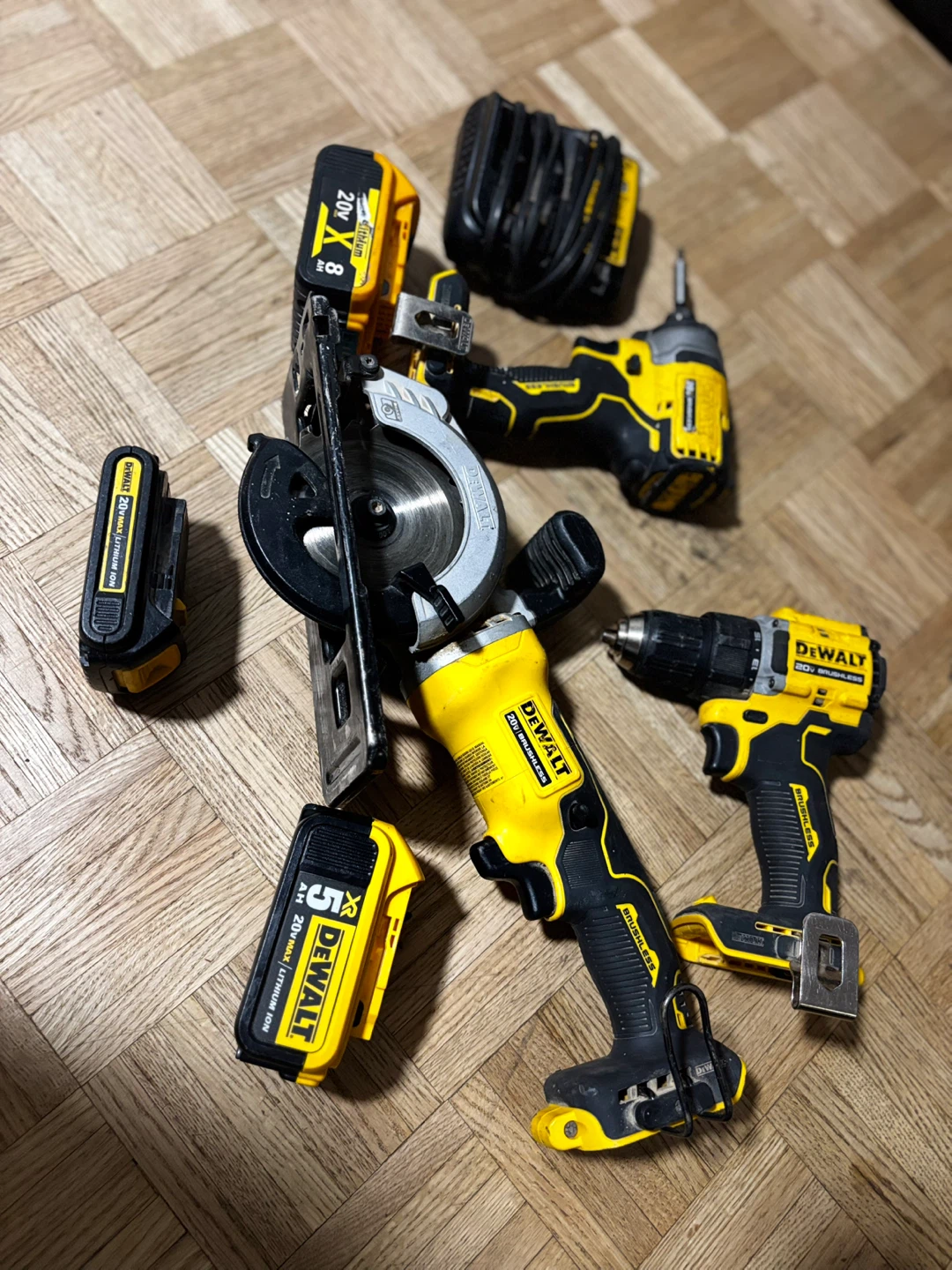 DeWalt 20V MAX Brushless Cordless Tool Bundle – Great Condition