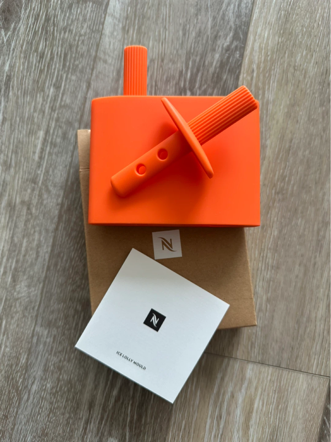 Nespresso Orange Ice Lolly Mould