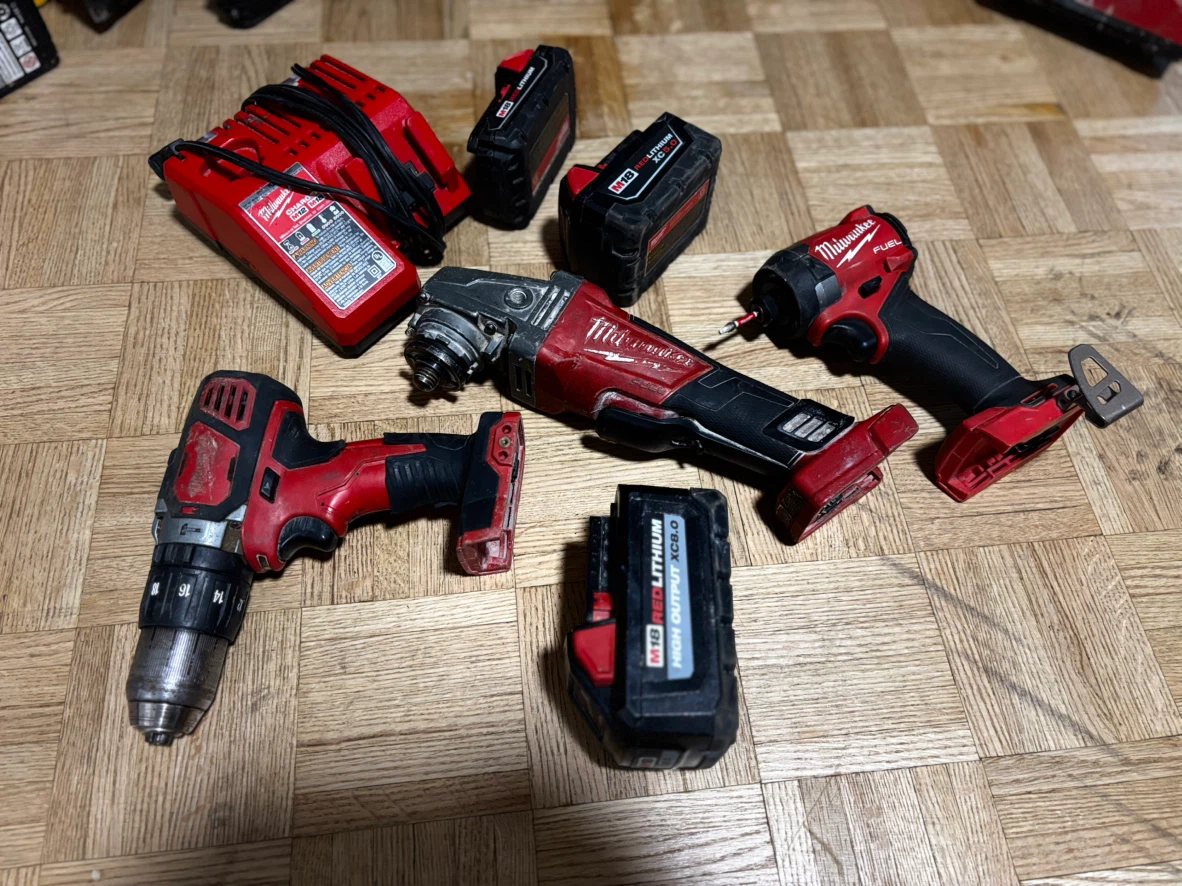 Milwaukee M18 Fuel Power Tool Set
