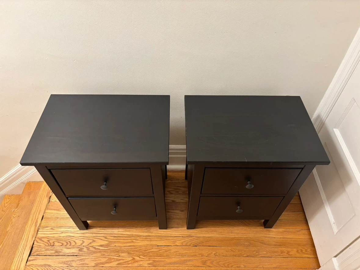 IKEA HEMNES Nightstand Pair - photo 2