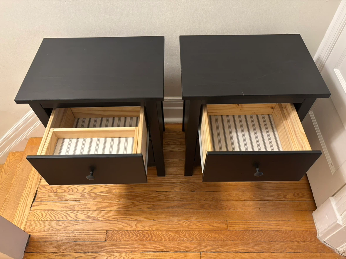 IKEA HEMNES Nightstand Pair - photo 4