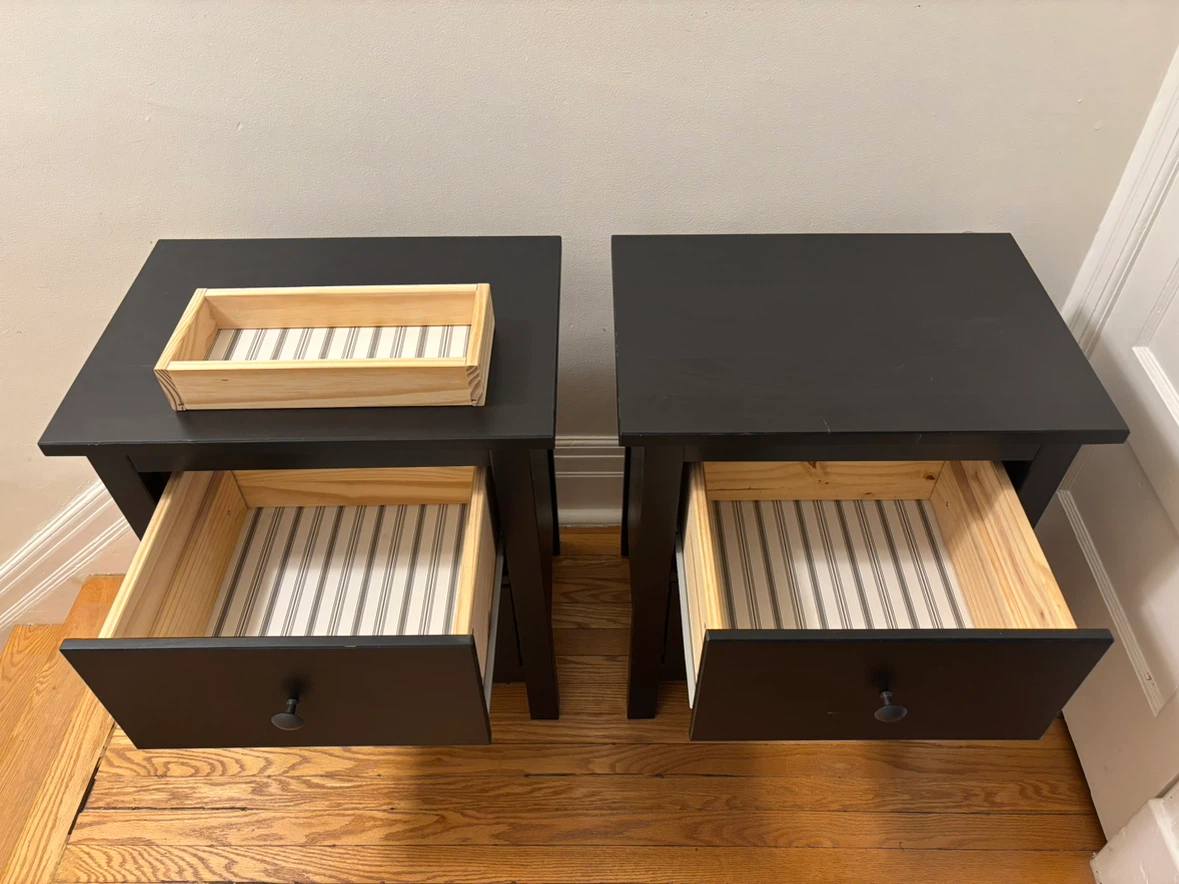 IKEA HEMNES Nightstand Pair - photo 5