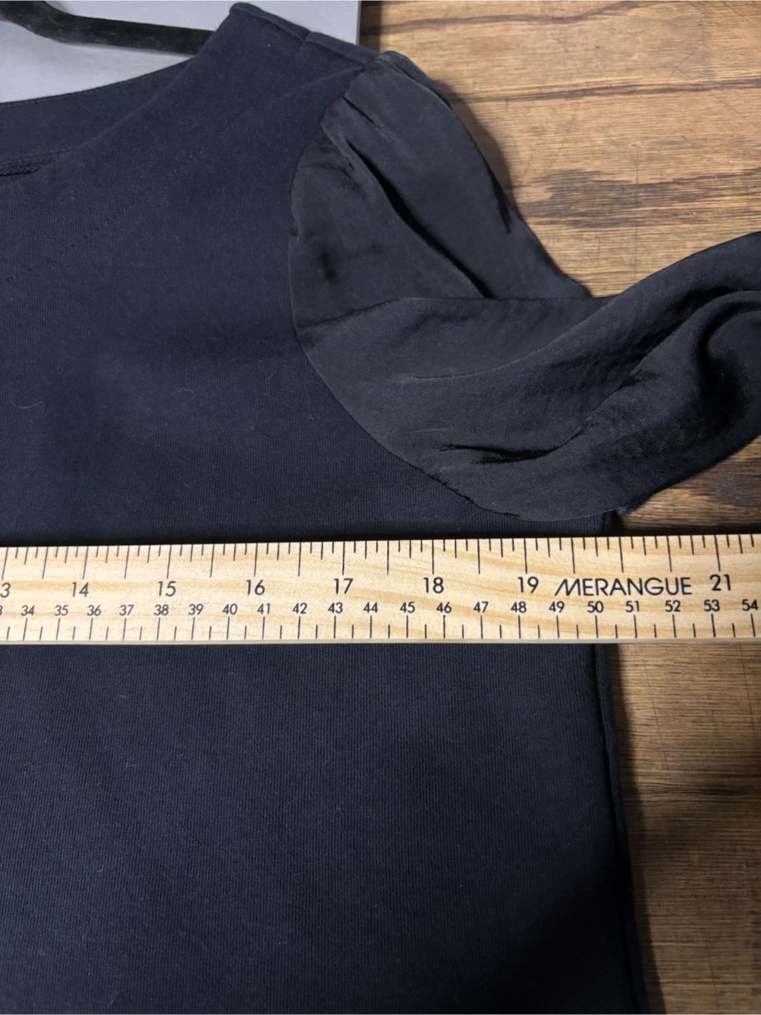 Anthropologie Black Long Sleeve Top - photo 2