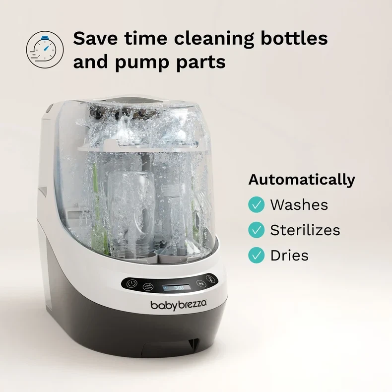 Baby Brezza Bottle Washer Sterilizer and Dryer - photo 2