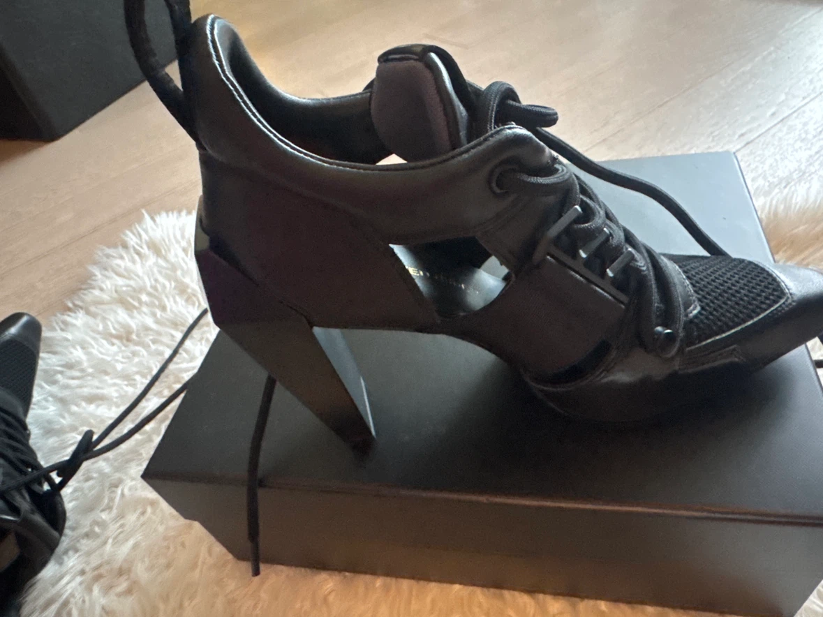Rick Owens Black Sneakers Size 38 - photo 3