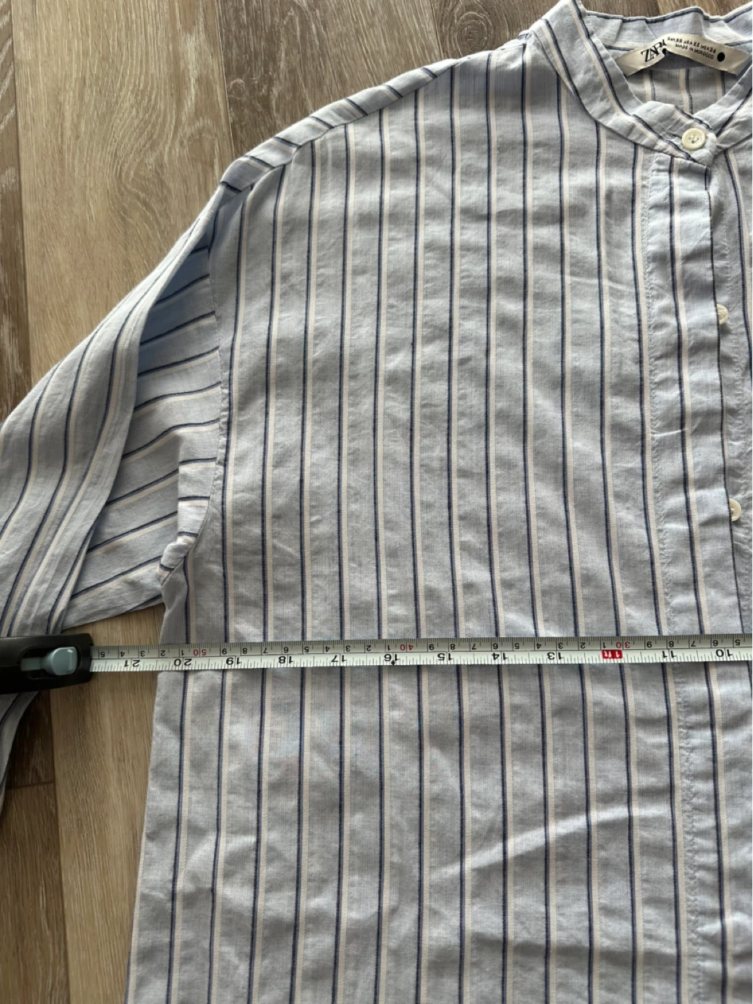 Zara Striped Long Shirt - Size XS - photo 4