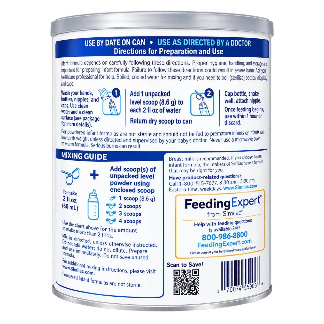 Similac 360 Total Care Infant Formula 36 oz - photo 2