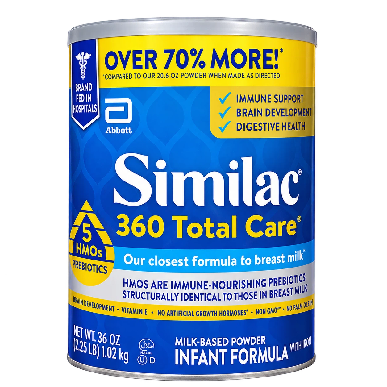 Similac 360 Total Care Infant Formula 36 oz - photo 3