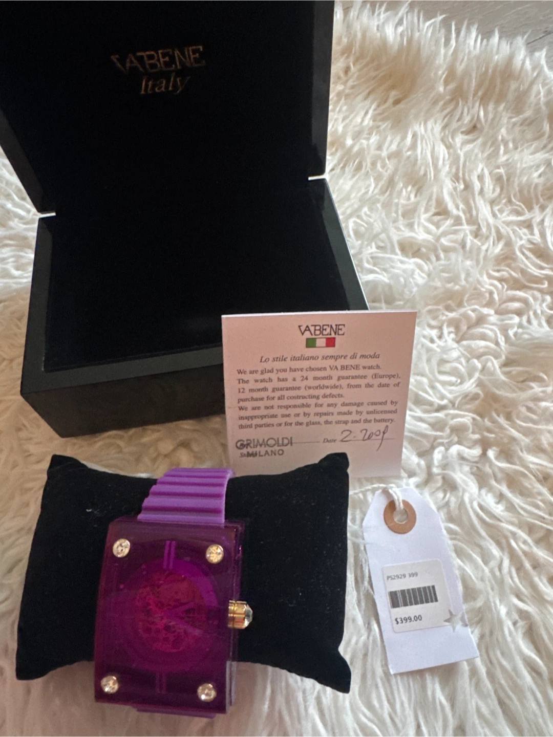 Va Bene Italy Purple Watch - photo 2