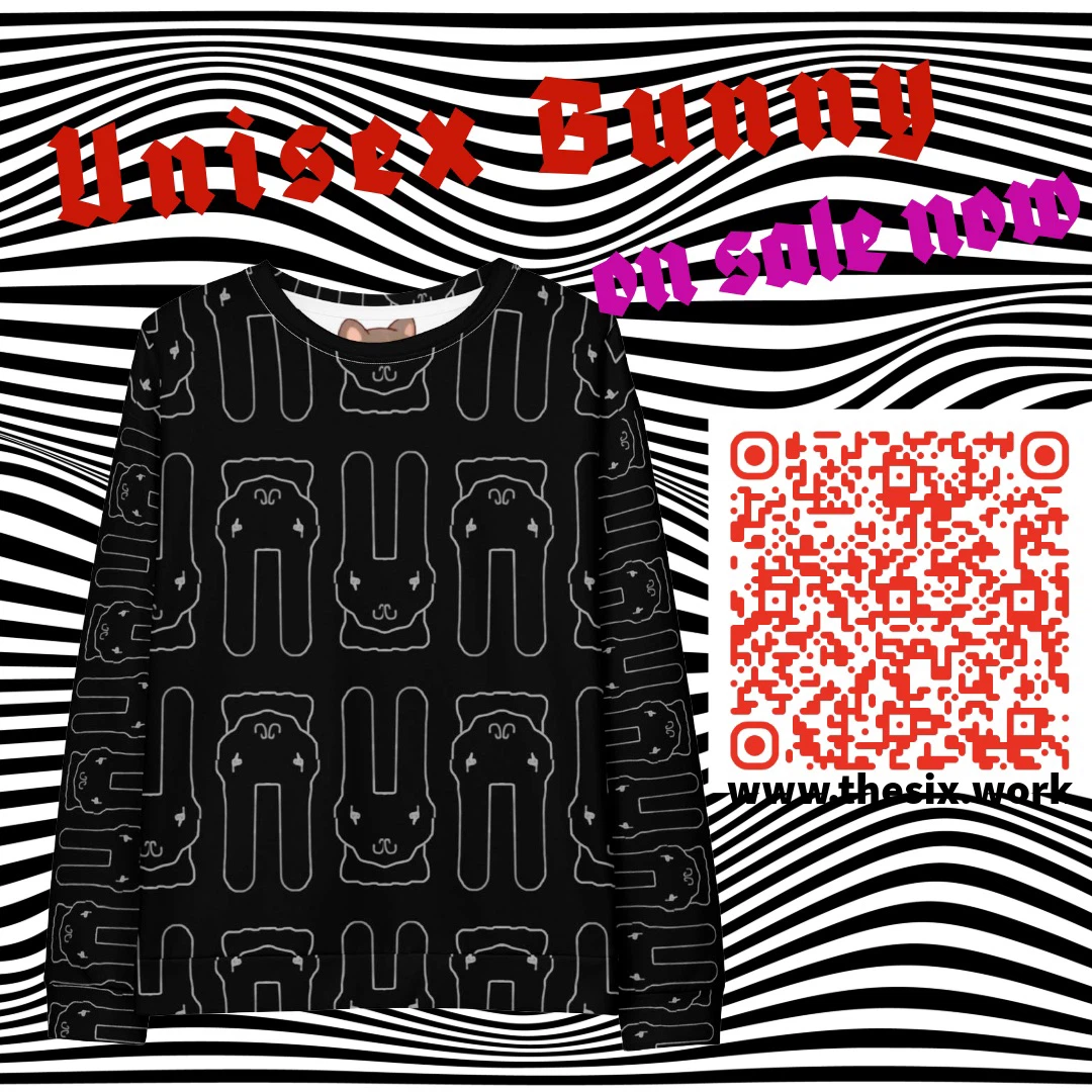 Unisex Bunny Graphic Sweatshirt
