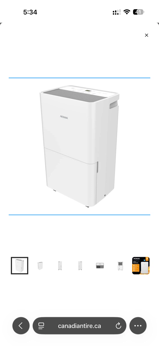 NOMA High Efficiency 50 Pint Dehumidifier - photo 2