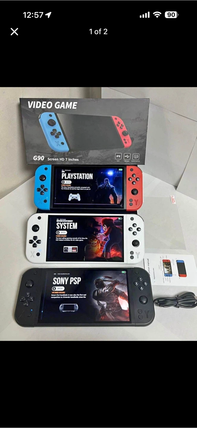 G90 Handheld Video Game Console