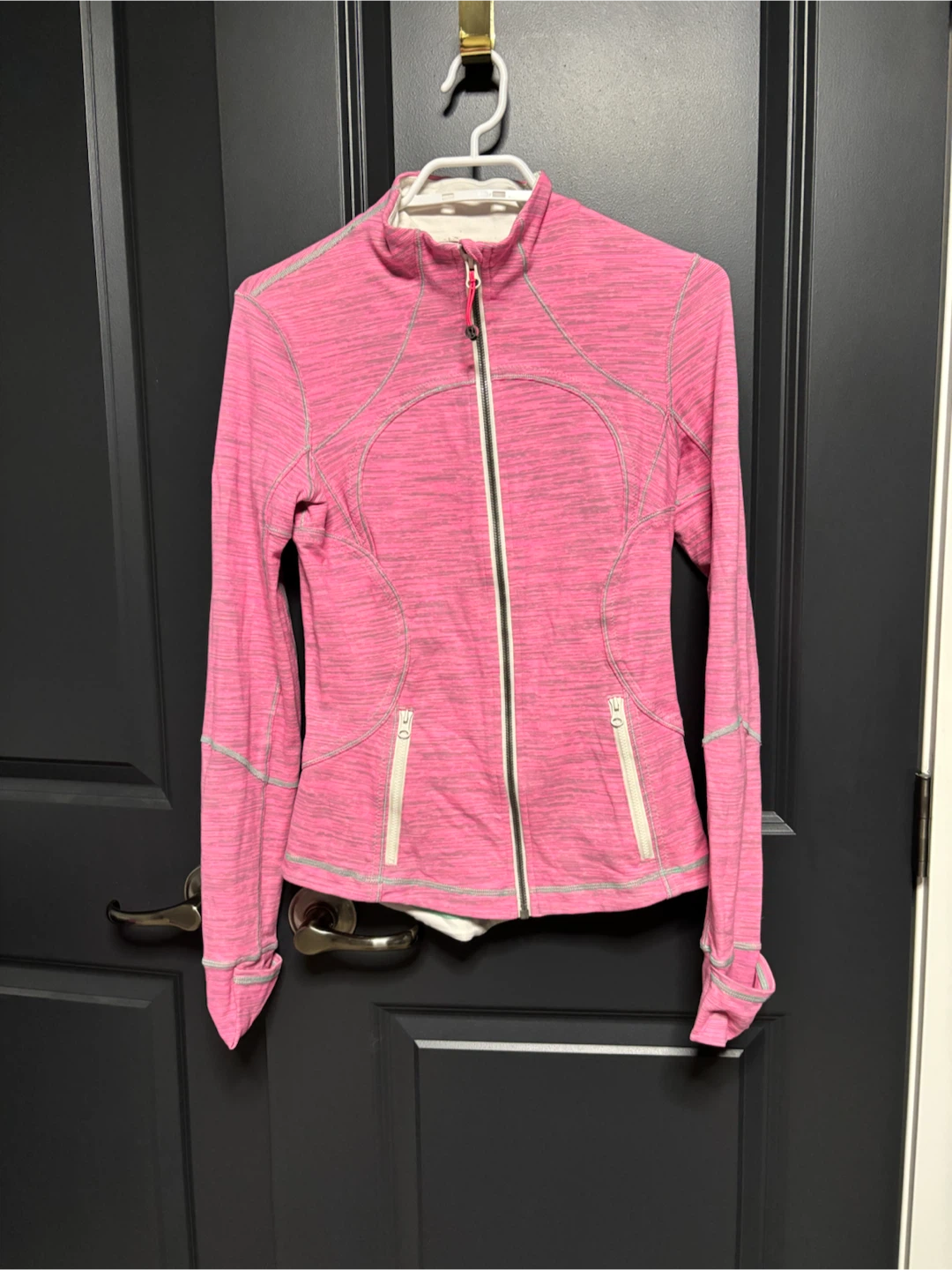 Lululemon Women's Pink Zip-Up Jacket