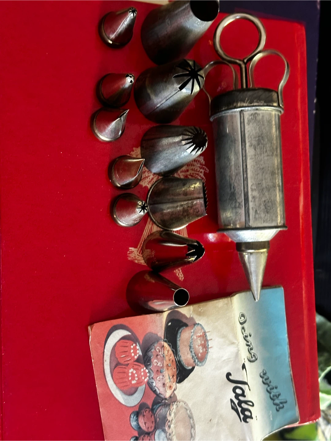 1950s Tala Icing Set w/ Original Booklet