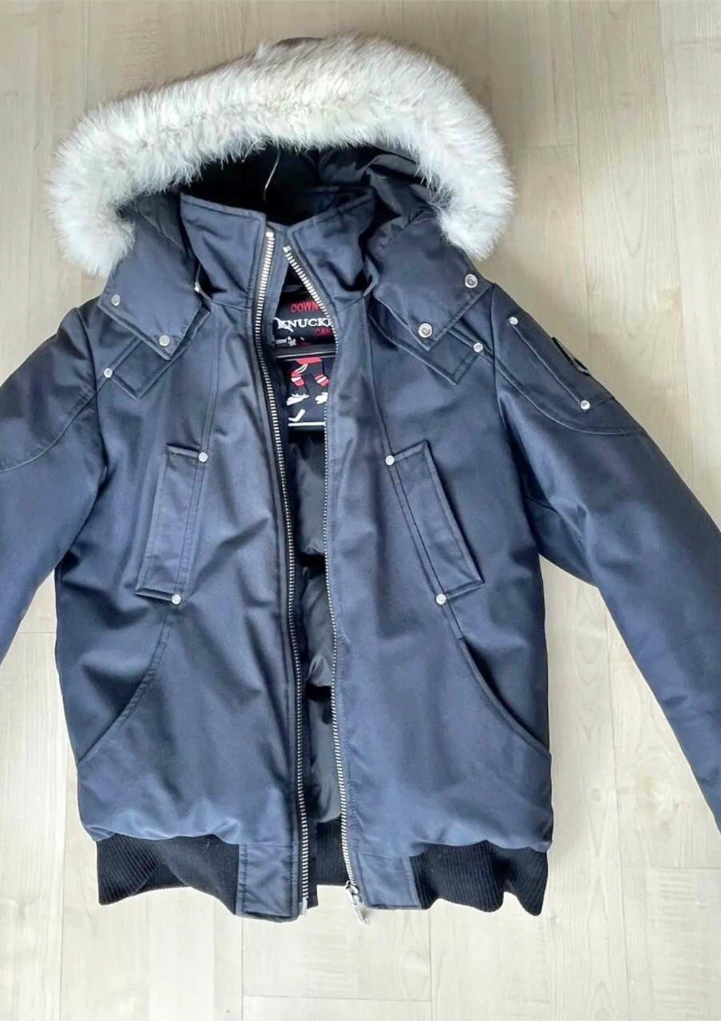 Moose Knuckles Down Filled Bomber Jacket - photo 2