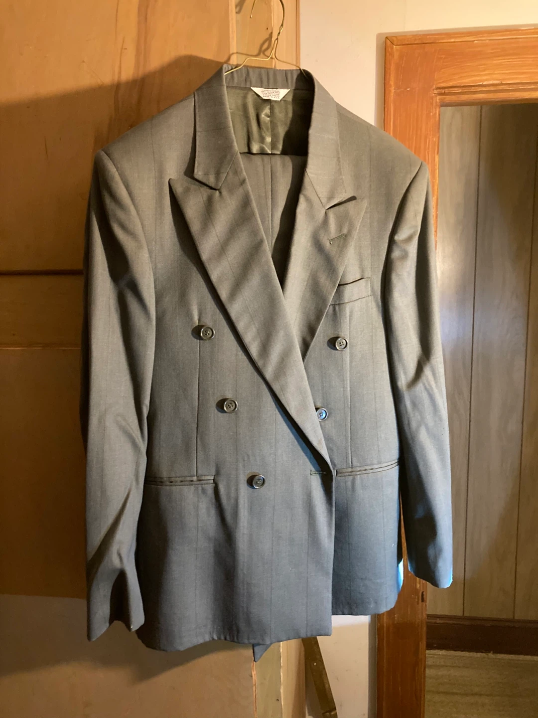 Used Men’s Full Suit, Pants & Coat Or Jacket