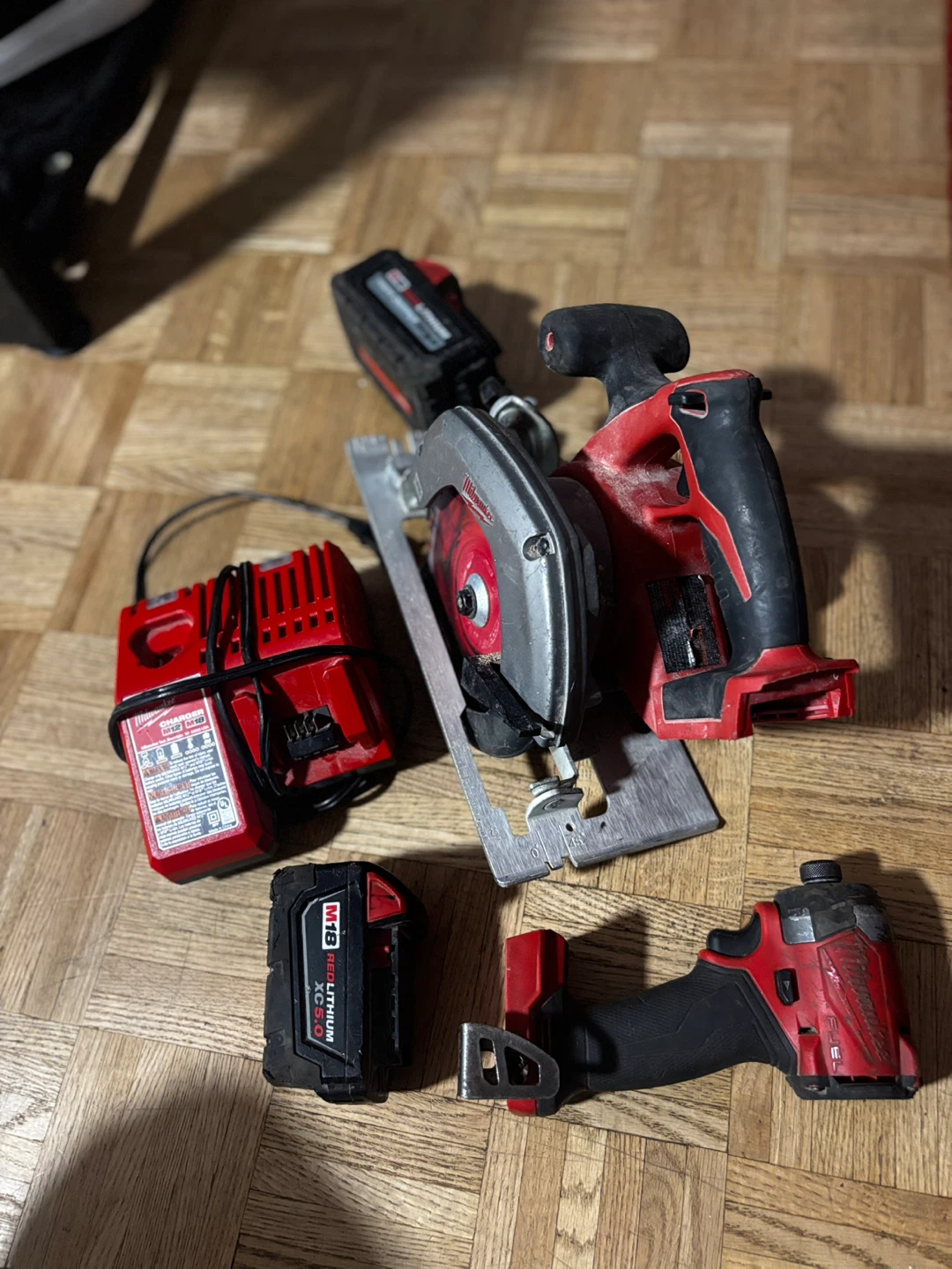 Milwaukee M18 heavy-duty cordless tool bundle