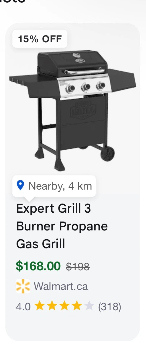 BRAND NEW • BBQ 3 BURNER gas & Propane Grill - photo 2