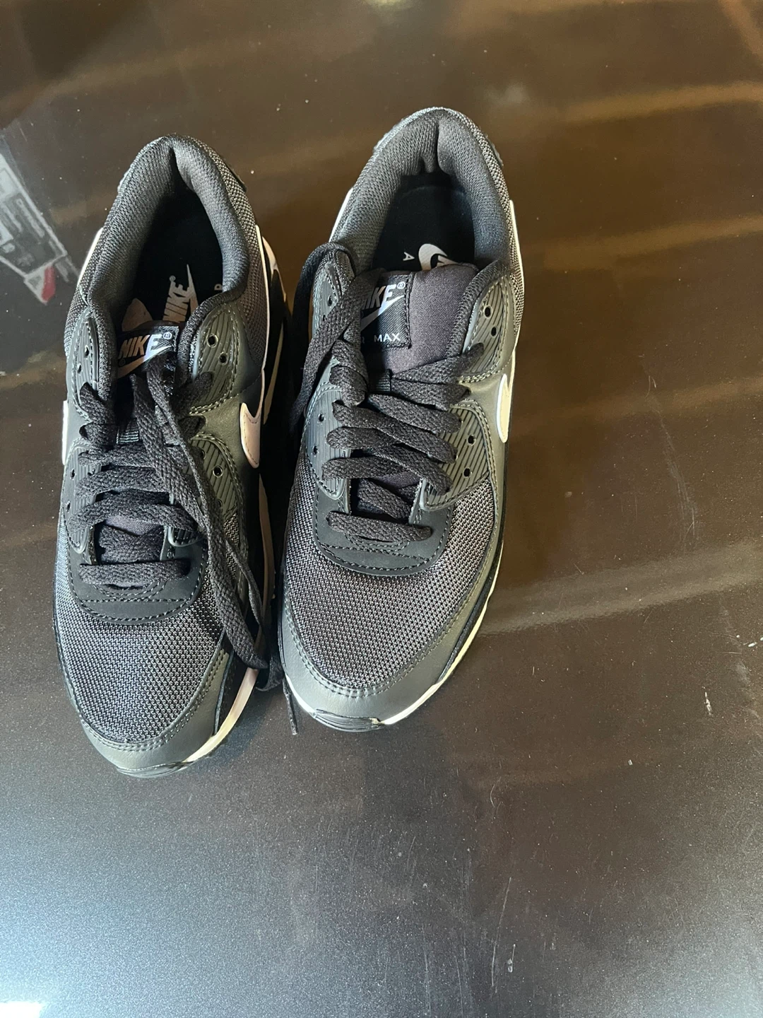 Nike Air Max 90 Black Shoes brand new - photo 2