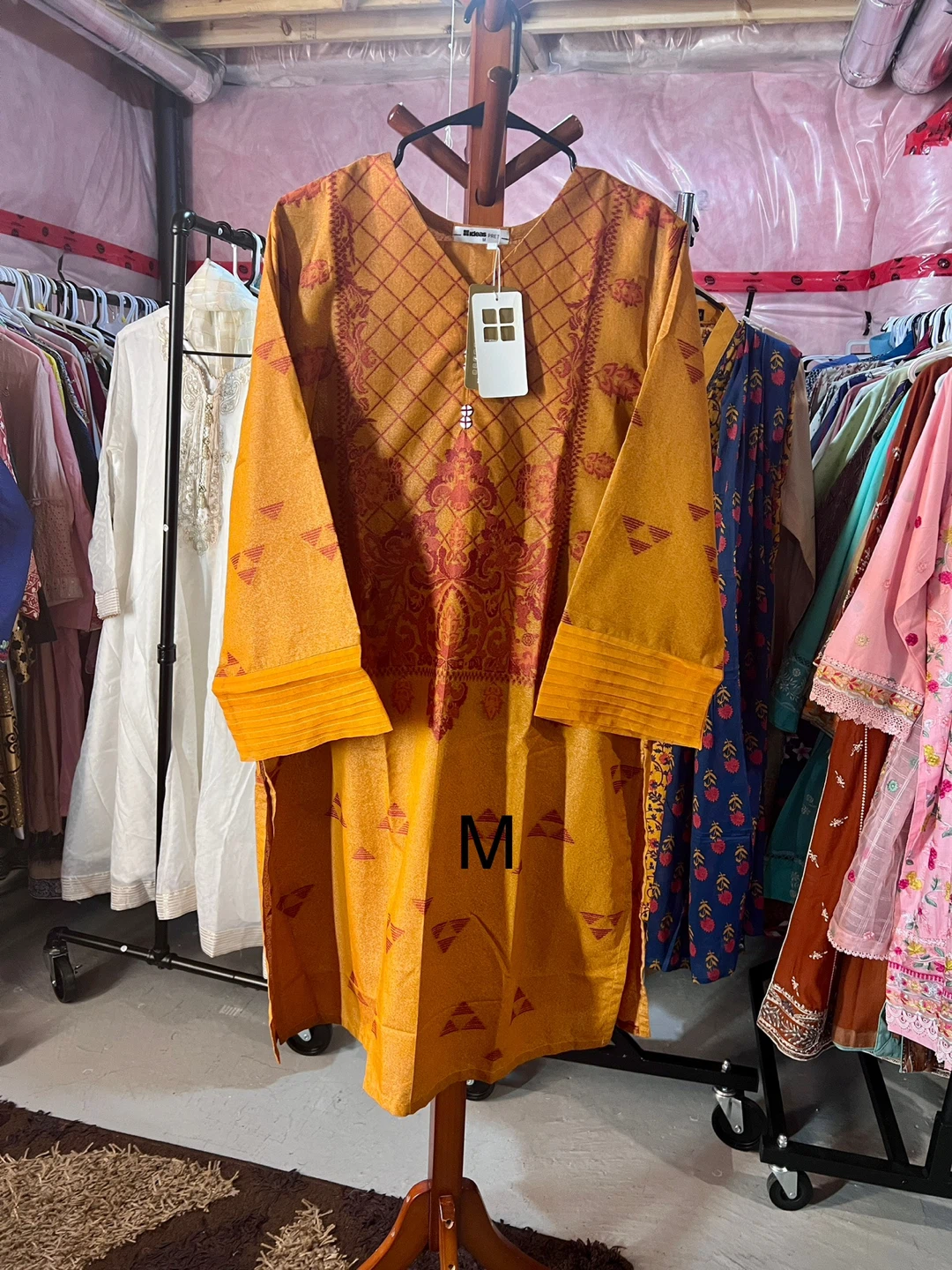 GulAhmed Mustard Pret Suit - Medium - photo 5
