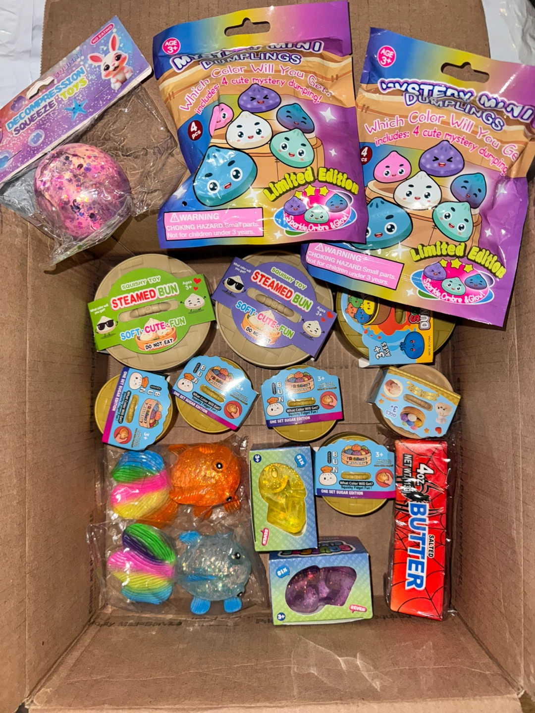 Mystery & Squishy Toys | $5 Each or 16 piece bundle for $48