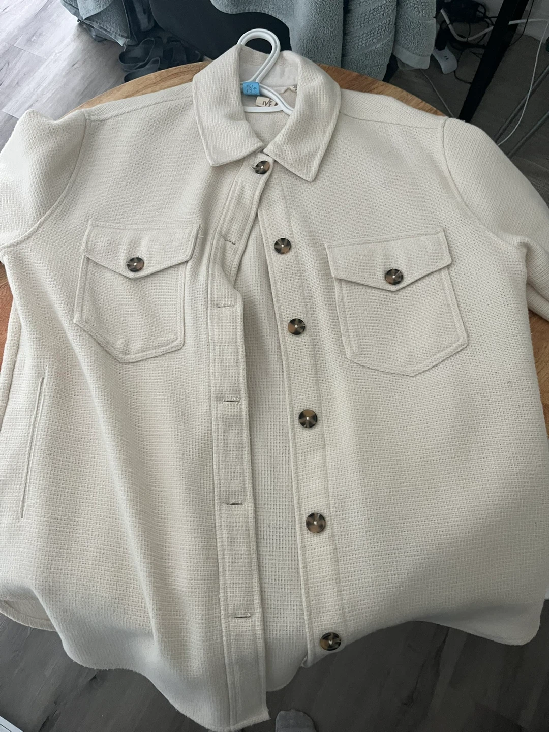 Oak & Ivy Cream Shacket
