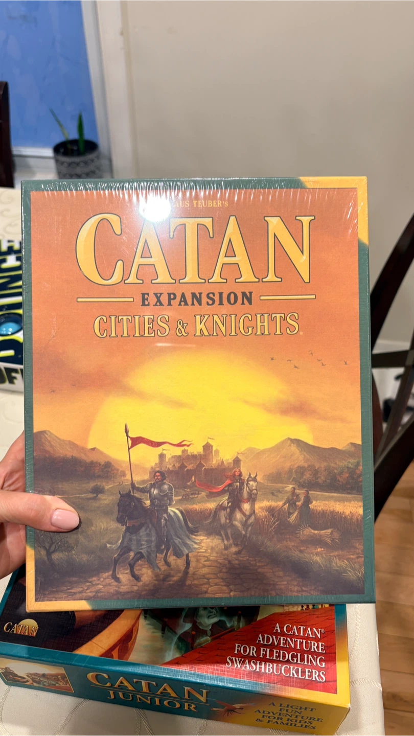 Catan Cities & Knights Expansion and Catan Junior Board Games - photo 2