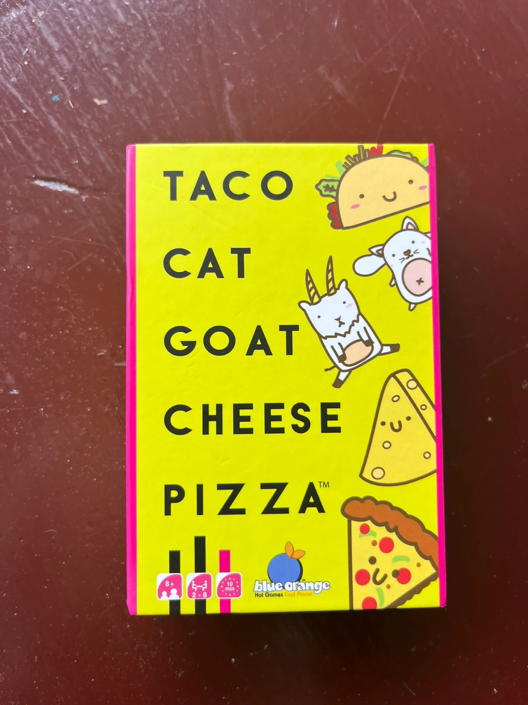Taco Cat Goat Cheese Pizza Card Game