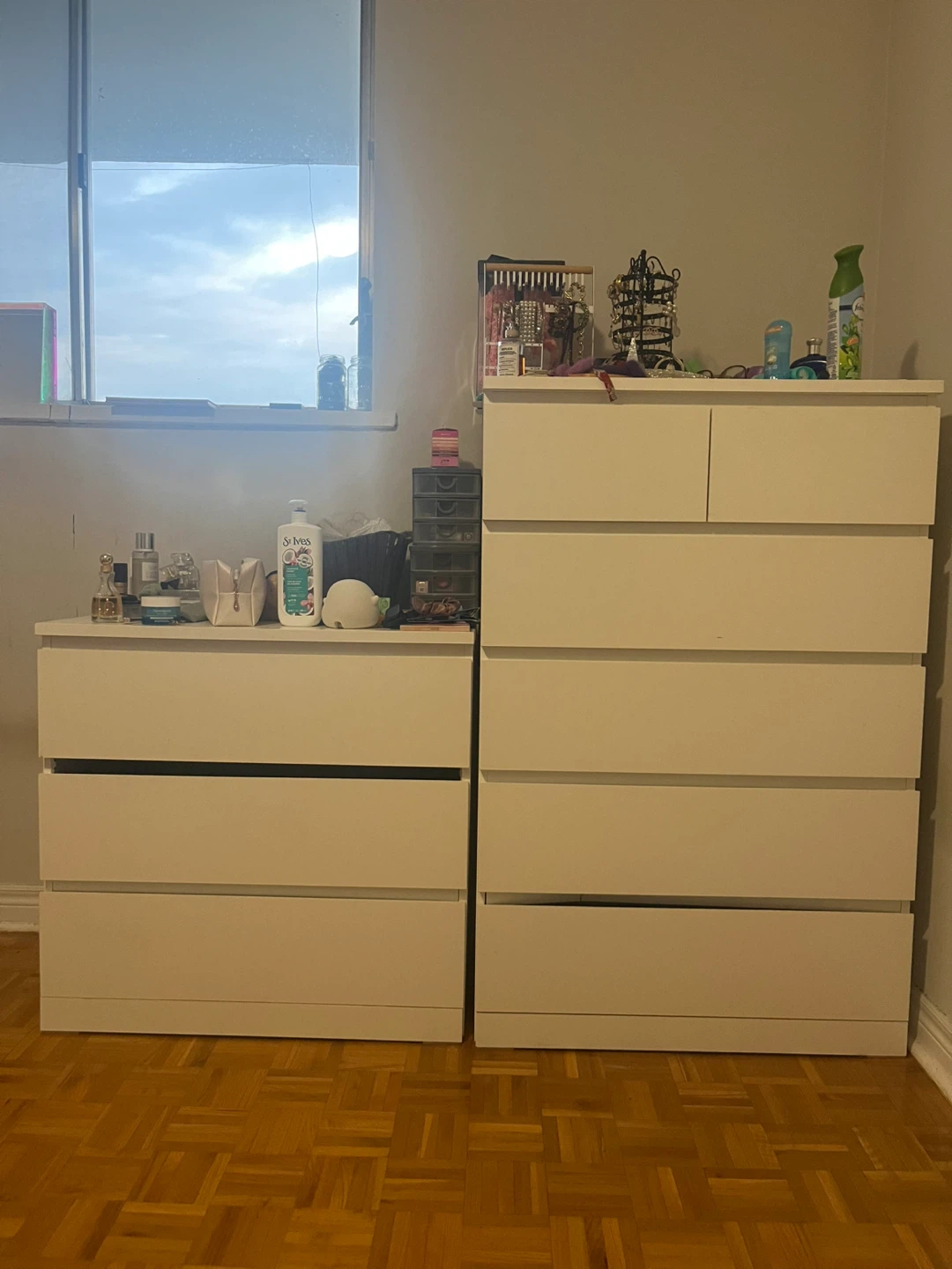 IKEA Malm White Dressers