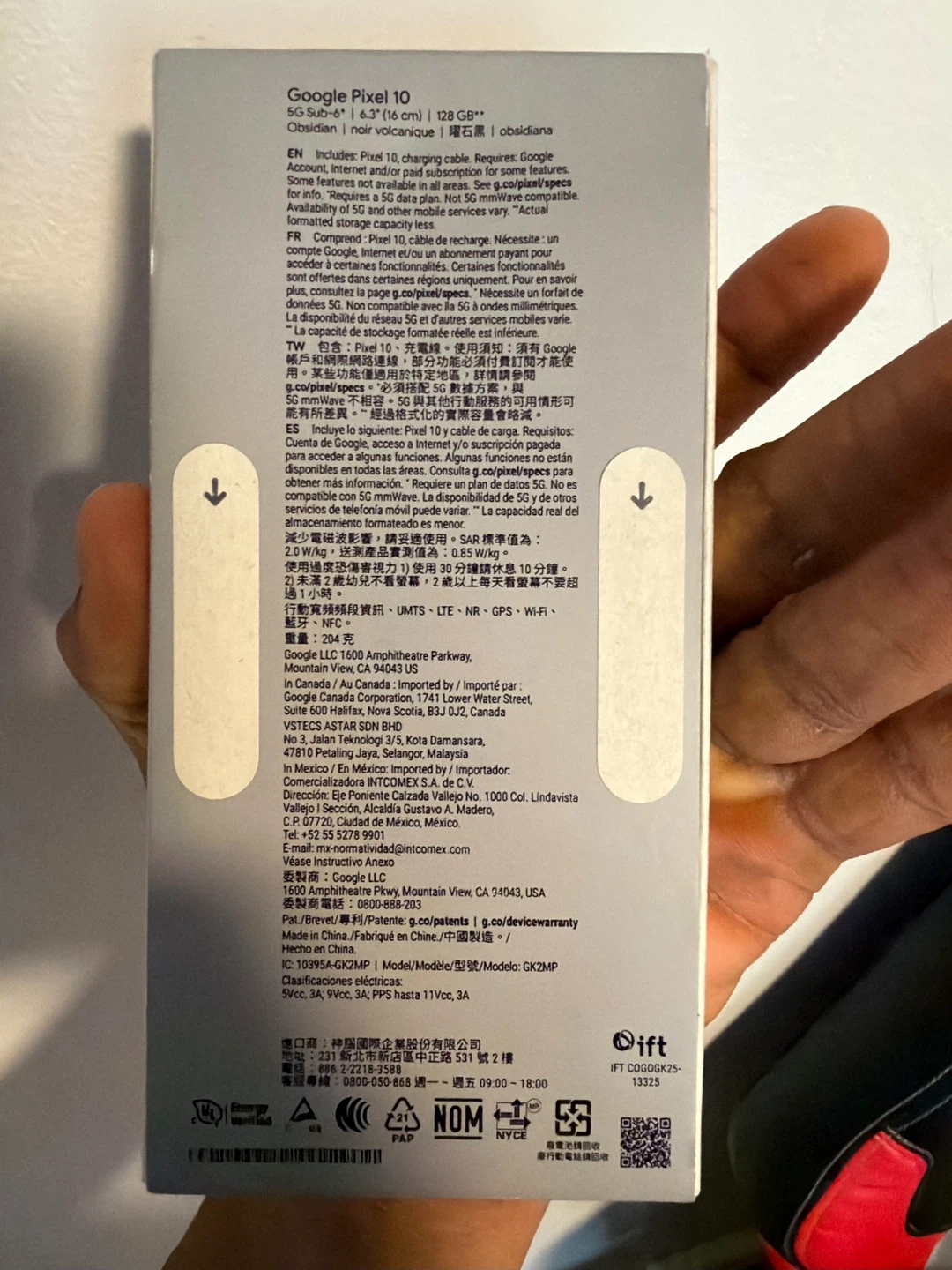 Google Pixel 10 128GB Obsidian - photo 3