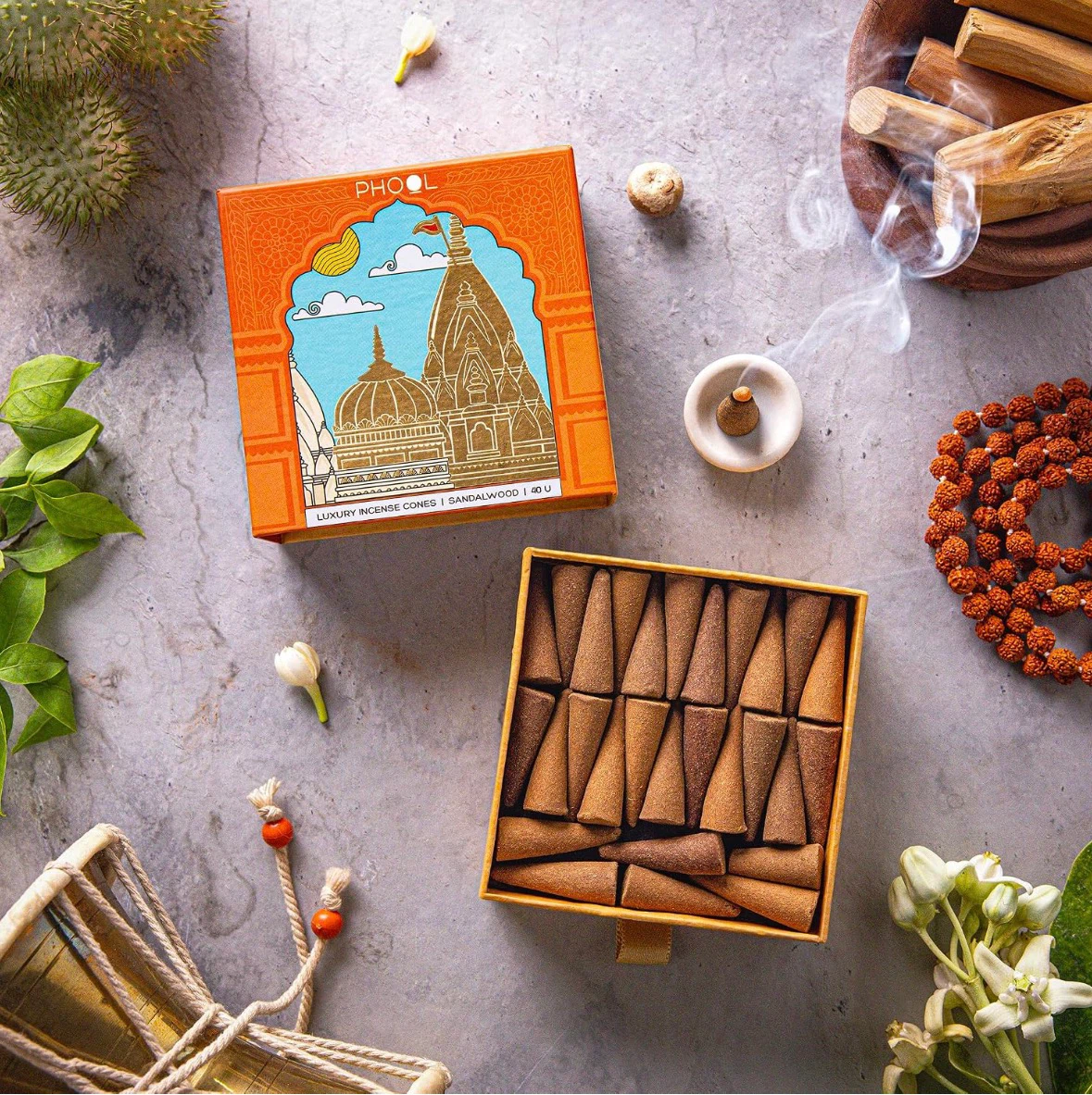 Cone - Sandalwood Incense Cones