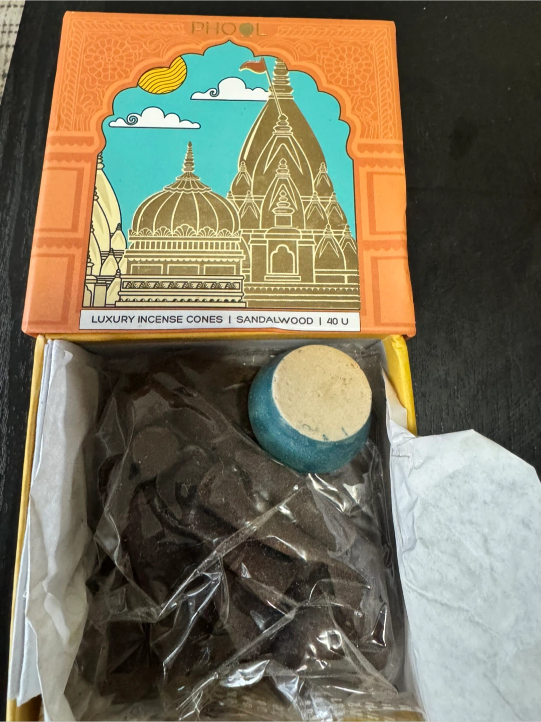 Cone - Sandalwood Incense Cones - photo 3