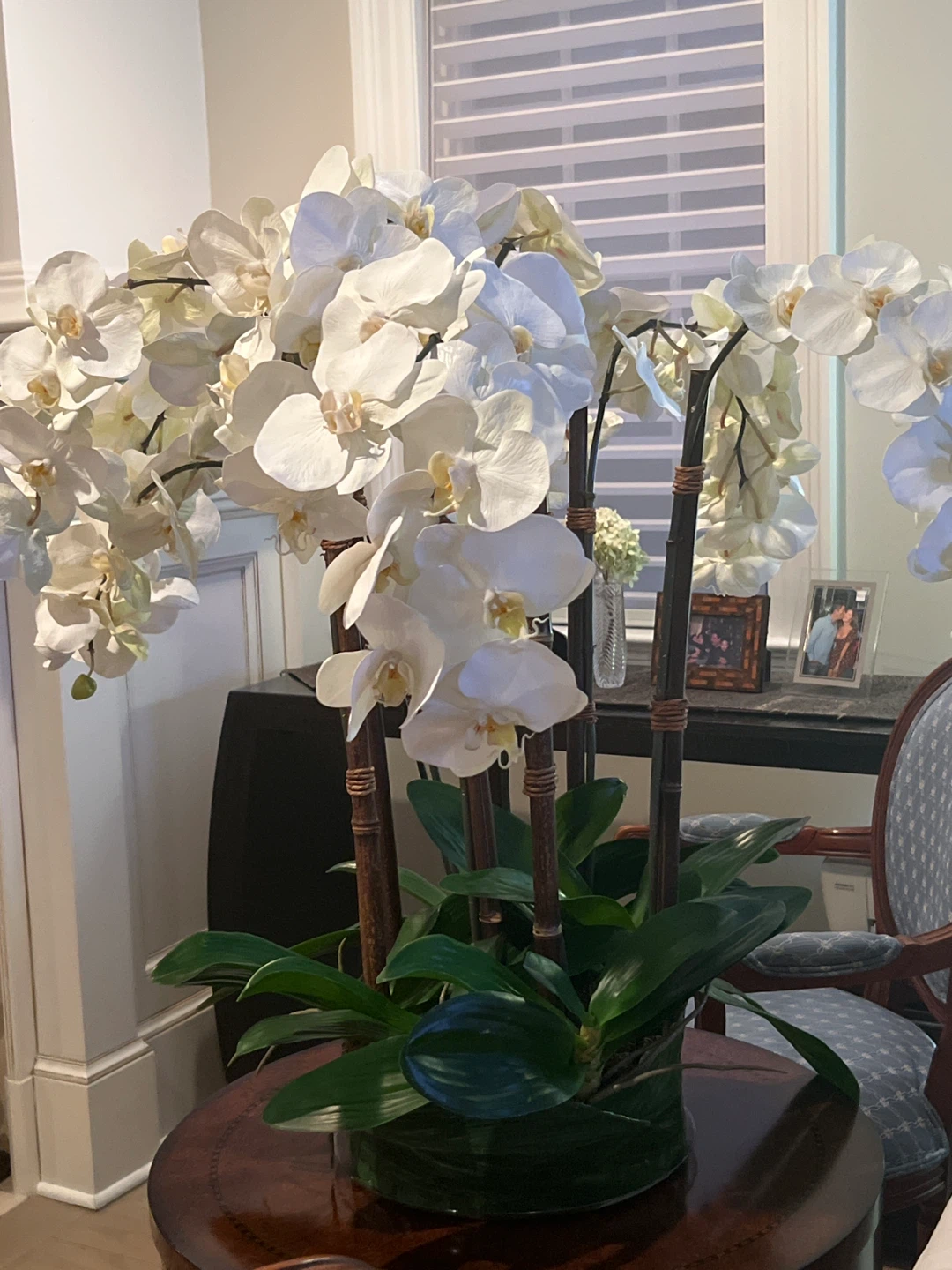 Artificial White Orchid Arrangement - photo 3