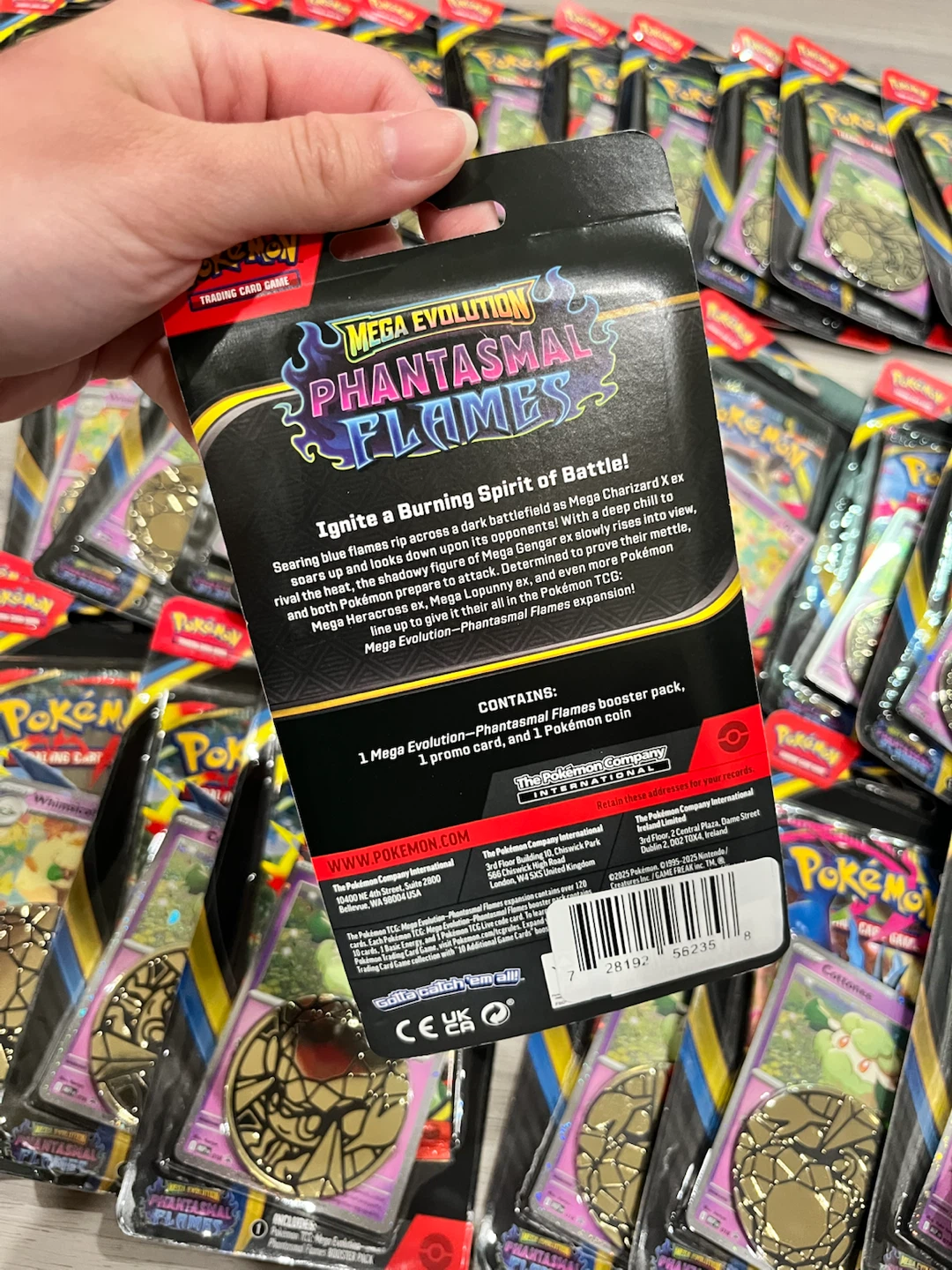 Pokemon Phantasmal Flames Blister Single Pack - photo 3