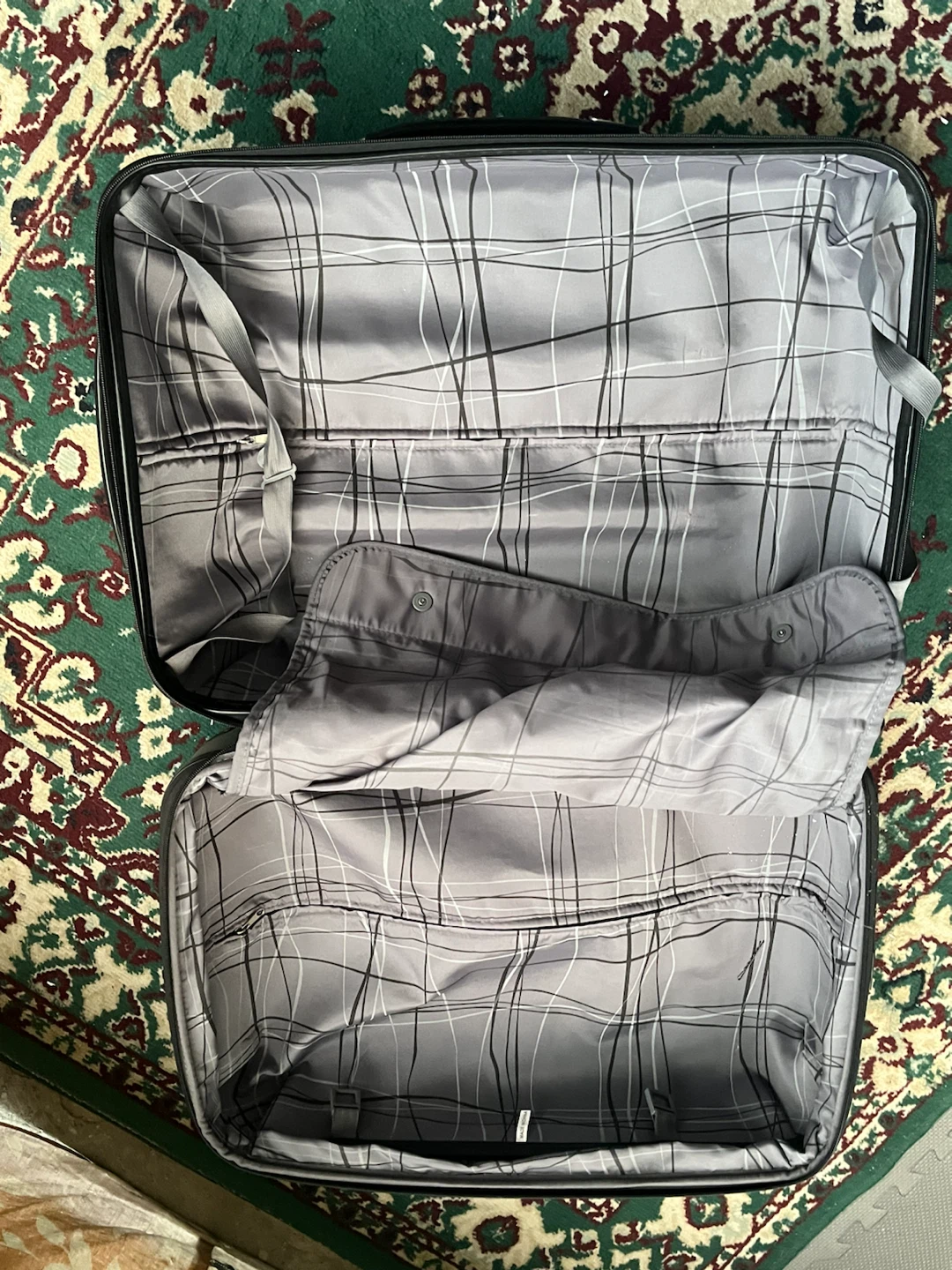 Silver Hardshell Carry-On Luggage - photo 5