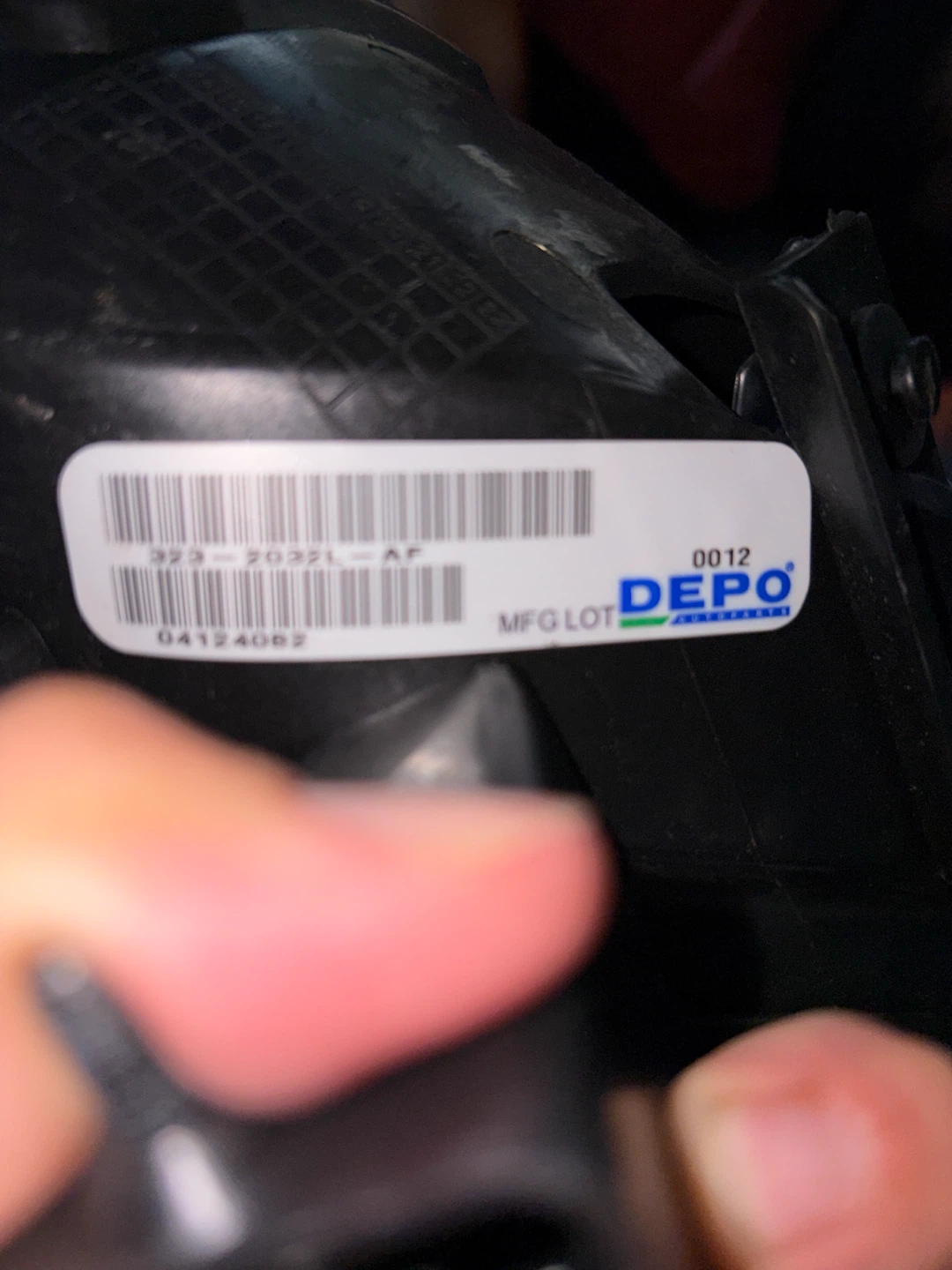 DEPO 323-2032L-AF Fog Light Assembly - photo 3
