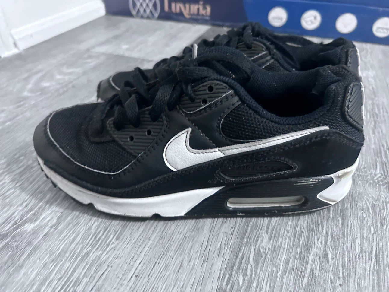 Nike Air Max 90 Black and White Sneakers - photo 3
