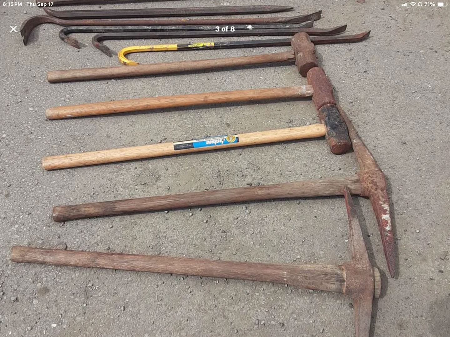 Pry bars & sledgehammers & pickaxes - photo 3