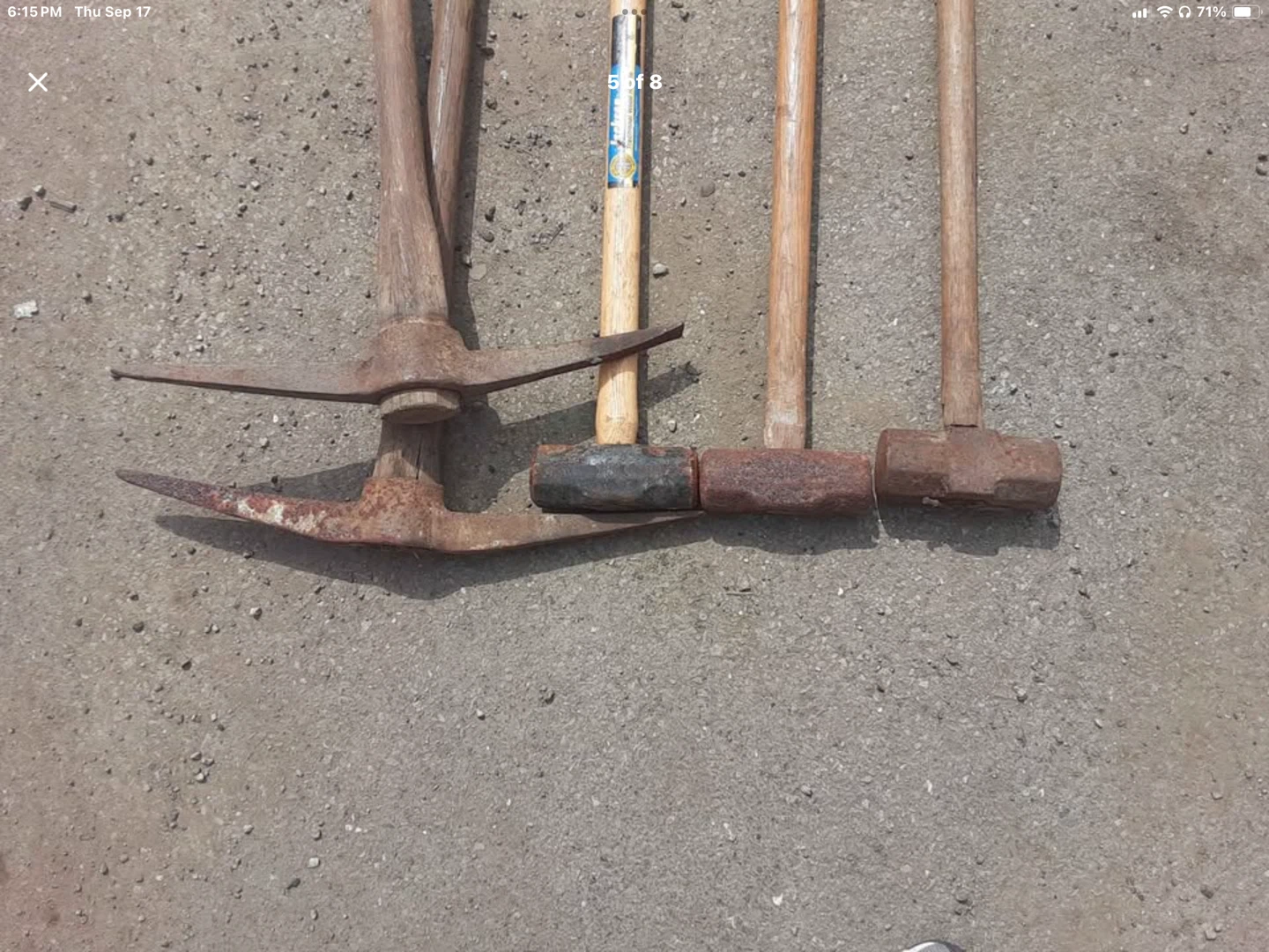 Pry bars & sledgehammers & pickaxes - photo 5