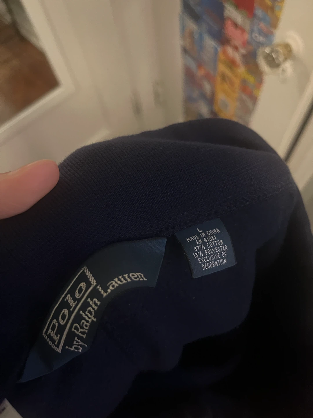 Polo Ralph Lauren Navy Sweatpants Large - photo 3