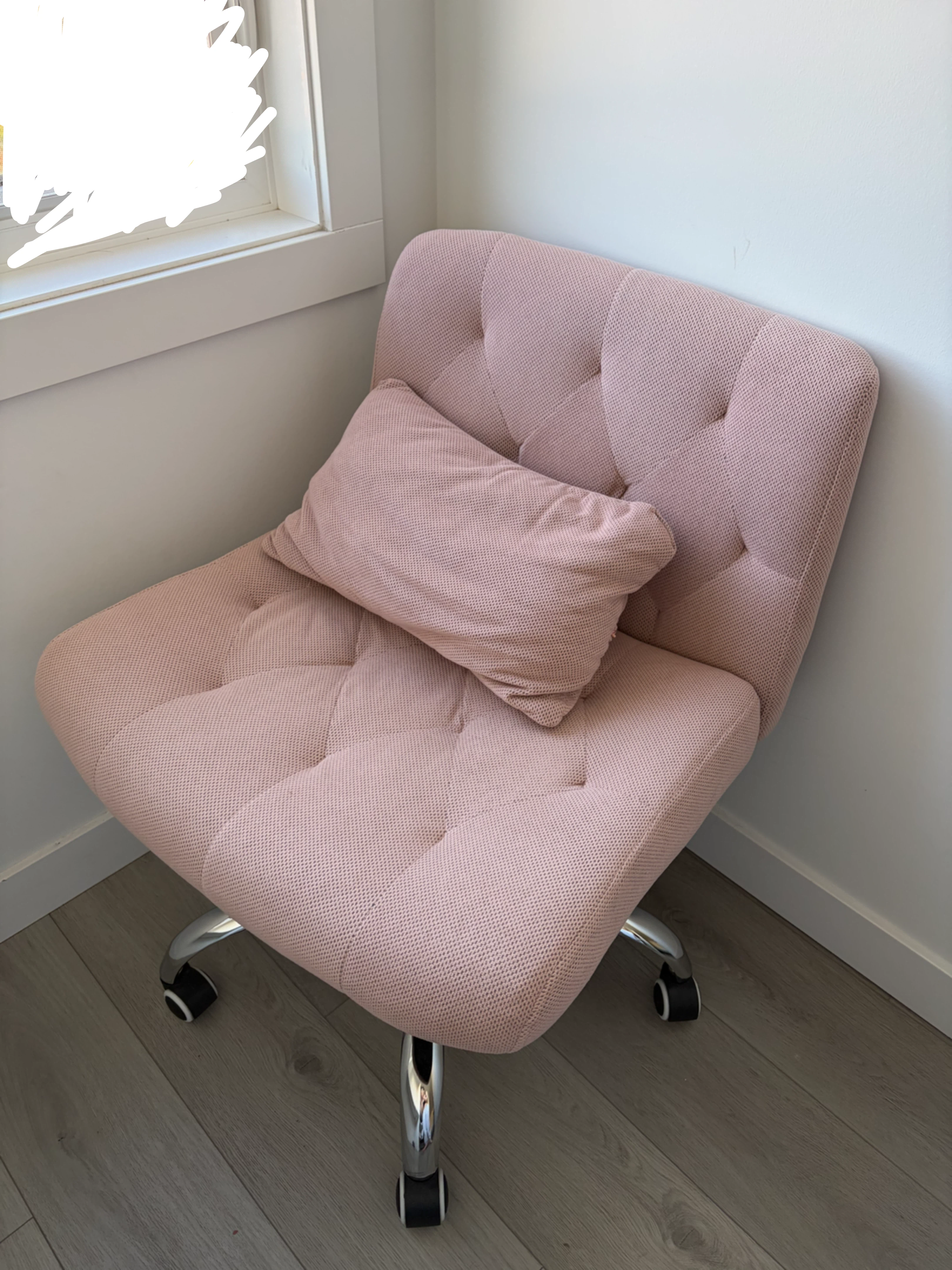 Pink chair