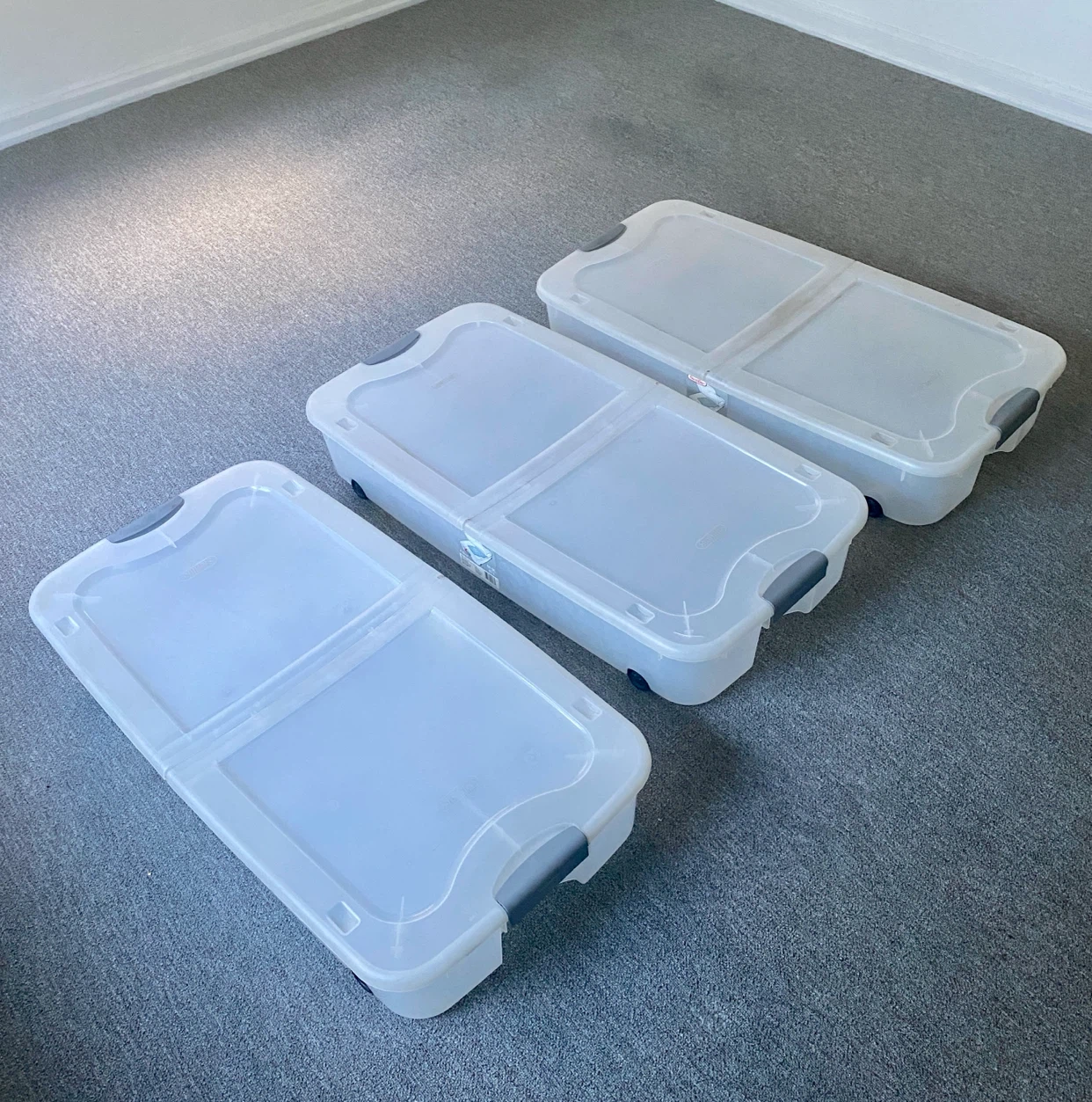 Underbed Storage Boxes 66 Qt