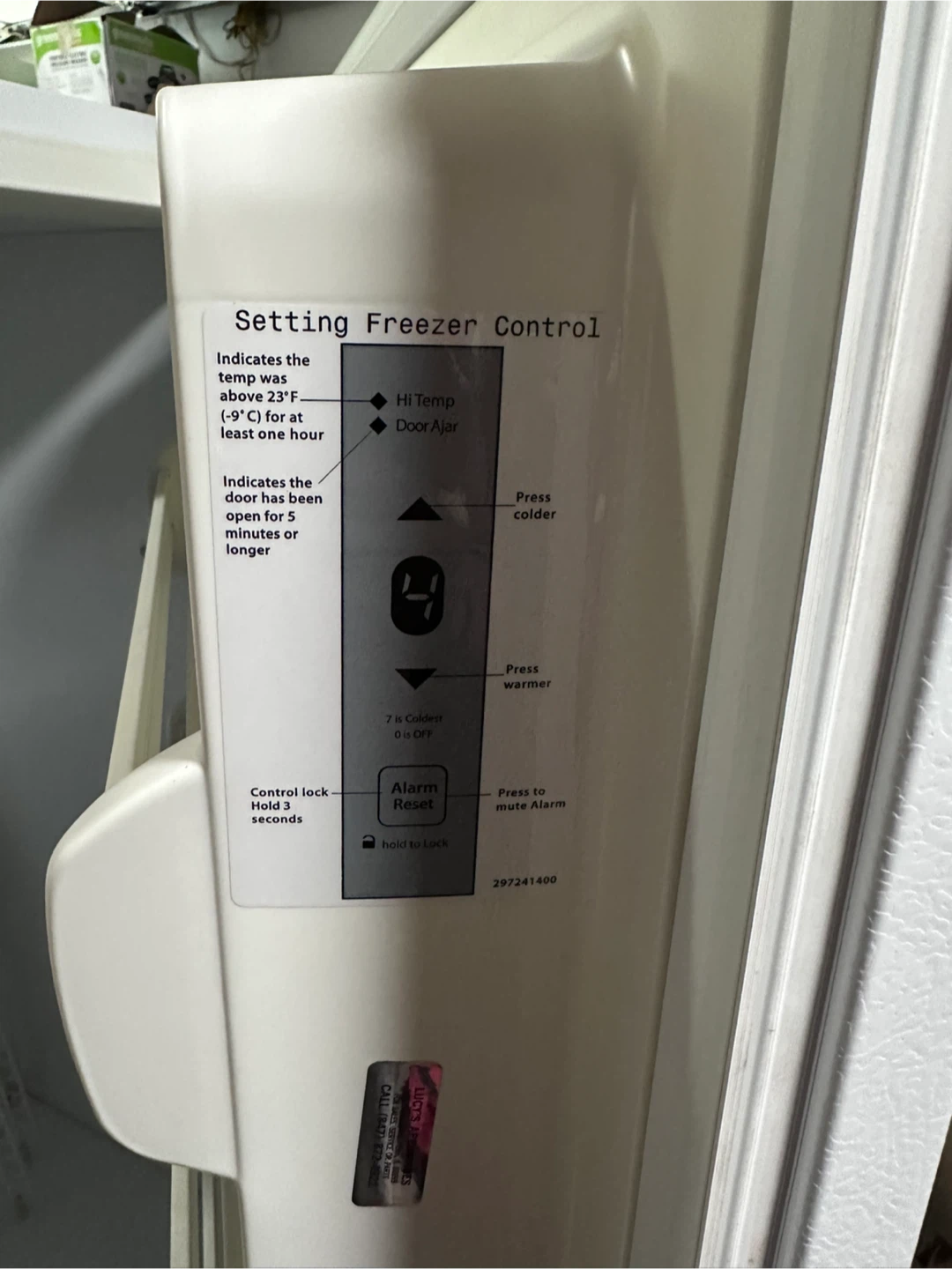 Frigidaire Upright Freezer