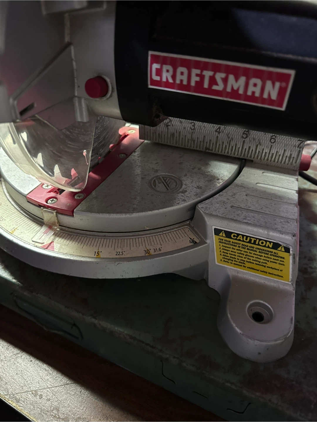 Craftsman lasertrac Miter Saw with Work Stand - photo 2