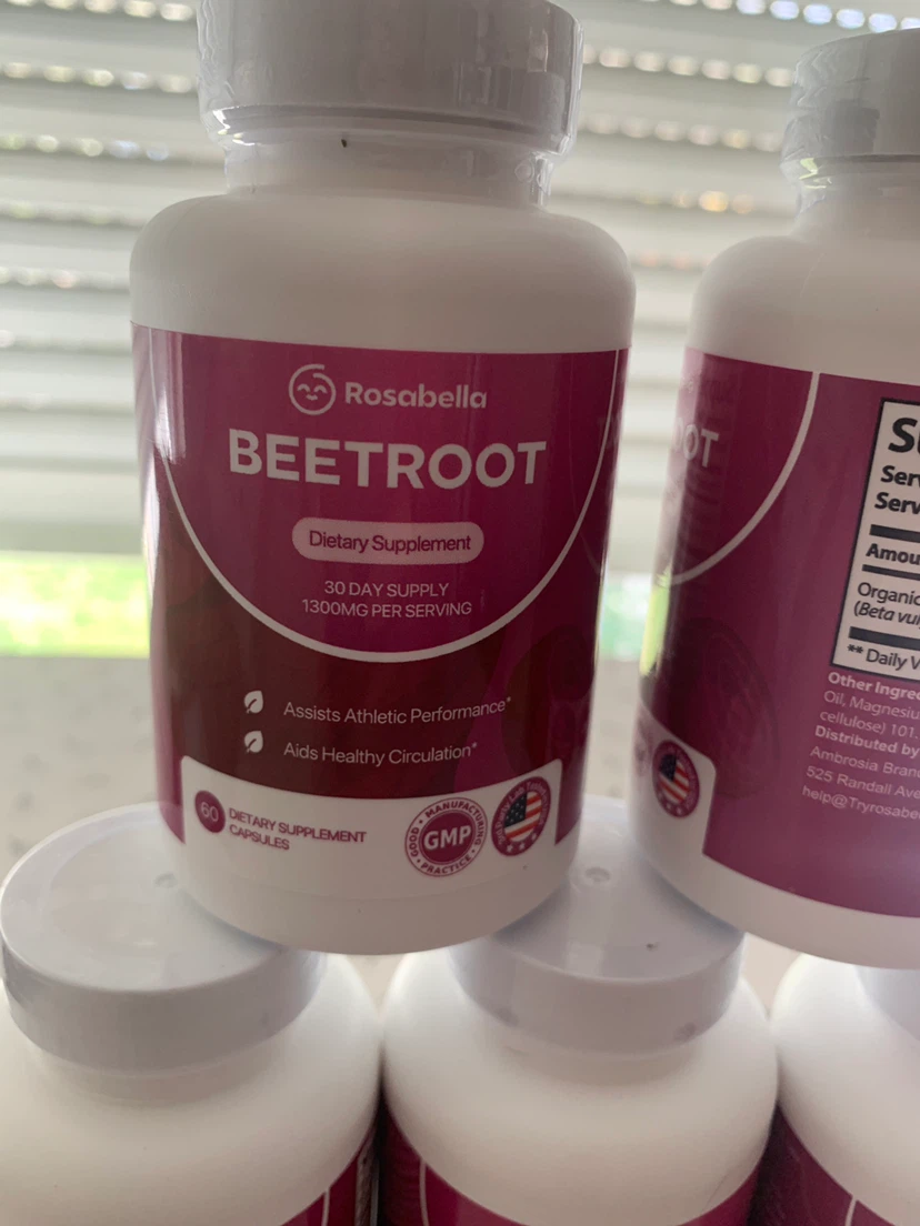 5 Bottles Rosabella Beetroot Dietary Supplement - photo 2