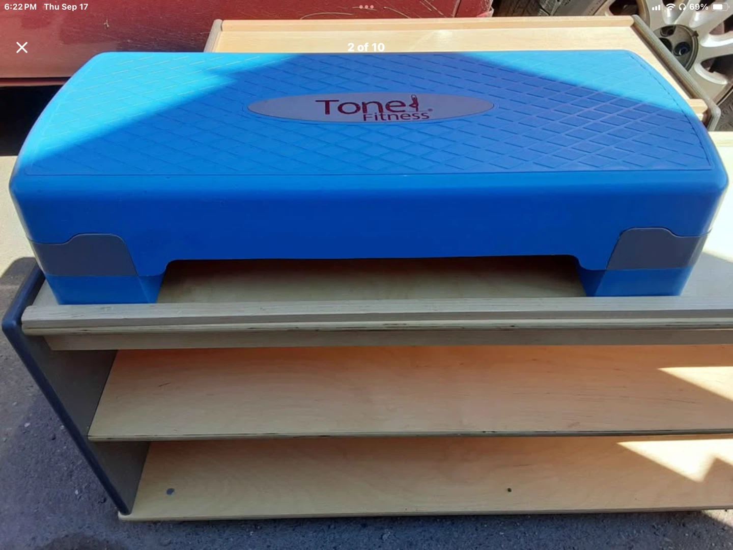 Aerobic steepper platform